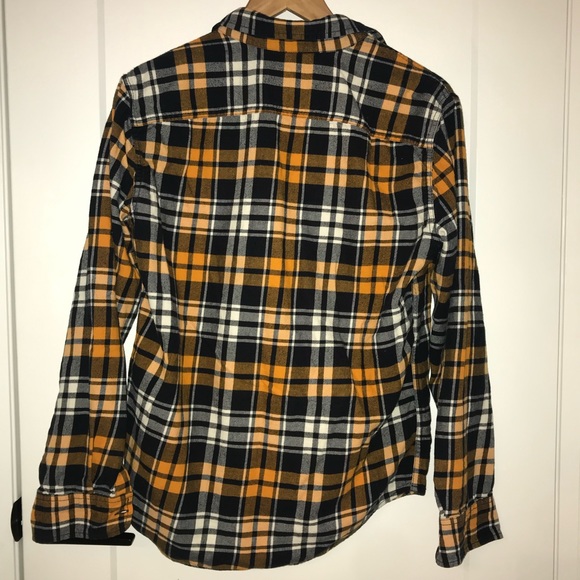 American Eagle Prep Fit Plaid Flannel - Picture 4 of 4